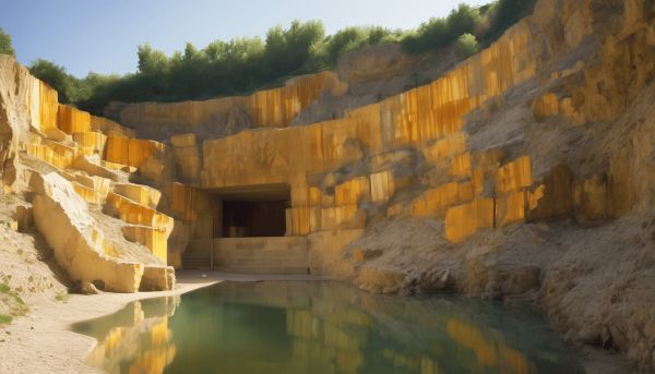 Immersion dans la carrière de Glay, un trésor caché du Beaujolais