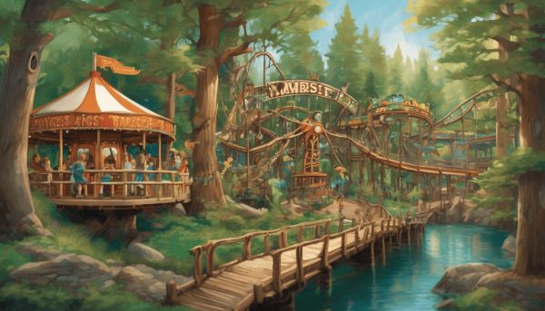 Le bois des lutins Lyon : un parc d’attractions familiales en pleine nature