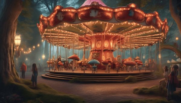 Parc d’attractions au bois des lutins à Diémoz pour les familles