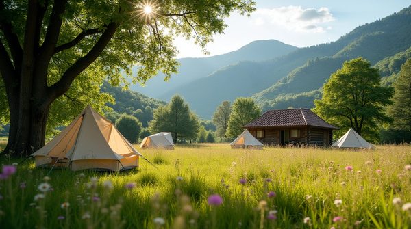 Vivez l'aventure au camping les hautes prairies dans le luberon